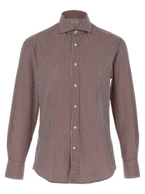BRUNELLO CUCINELLI - BRUNELLO CUCINELLI - Check shirt - Men’s Tops
