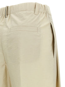 BRUNELLO CUCINELLI - BRUNELLO CUCINELLI - Cotton trousers - Women’s Pants