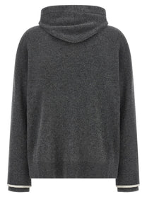 BRUNELLO CUCINELLI - BRUNELLO CUCINELLI - Hooded sweater - Women’s Knitwear