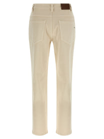 BRUNELLO CUCINELLI - BRUNELLO CUCINELLI - Denim pants - Women’s Bottoms