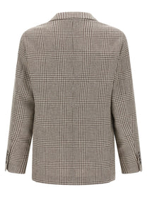 BRUNELLO CUCINELLI - BRUNELLO CUCINELLI - Houndstooth blazer - Men’s Clothing