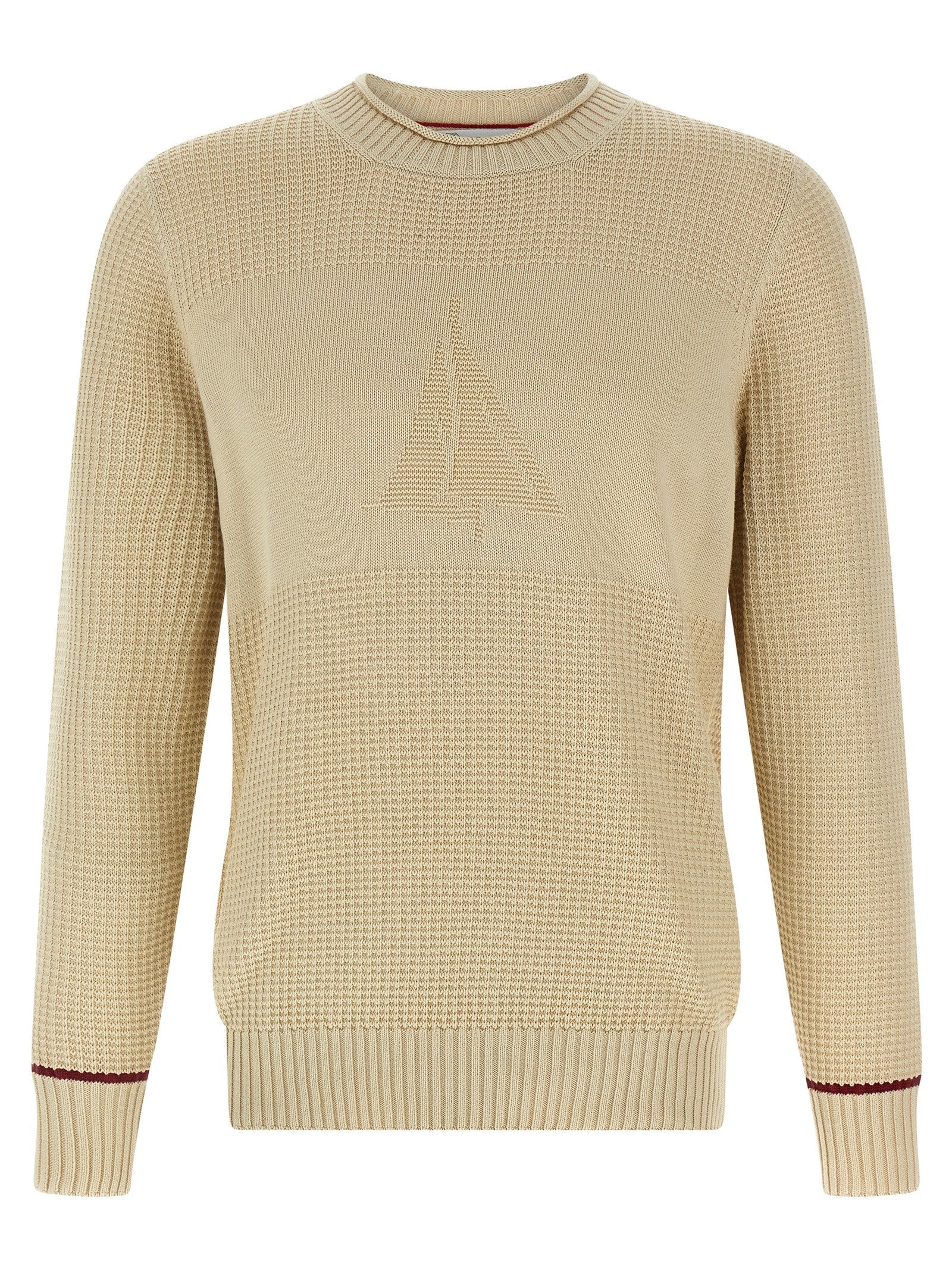 BRUNELLO CUCINELLI - BRUNELLO CUCINELLI - Waffle stitch cotton sweater - Men’s Knitwear