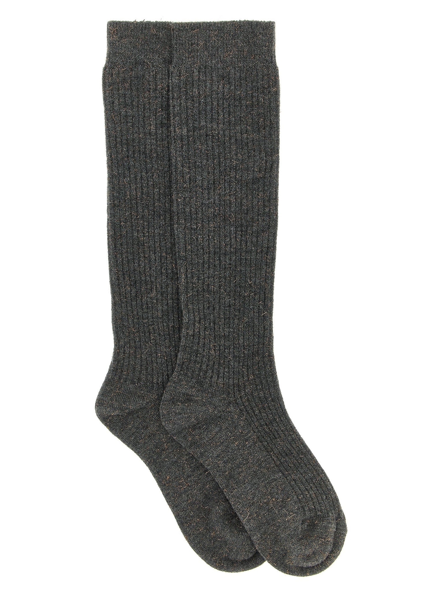 BRUNELLO CUCINELLI - BRUNELLO CUCINELLI - ’Sparkling’ ribbed socks - Women’s Accessories