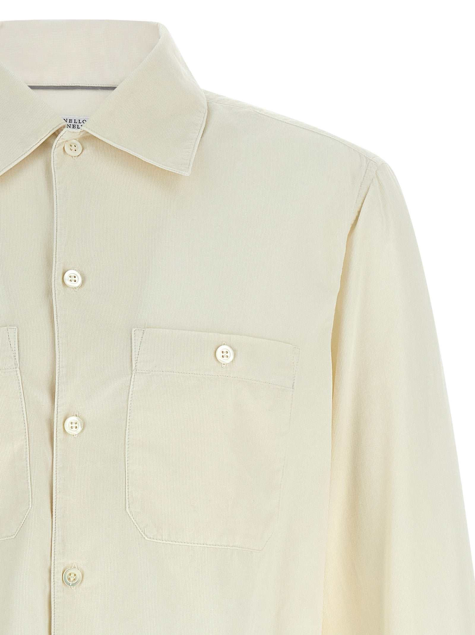 BRUNELLO CUCINELLI - BRUNELLO CUCINELLI - Corduroy shirt - Men’s Tops