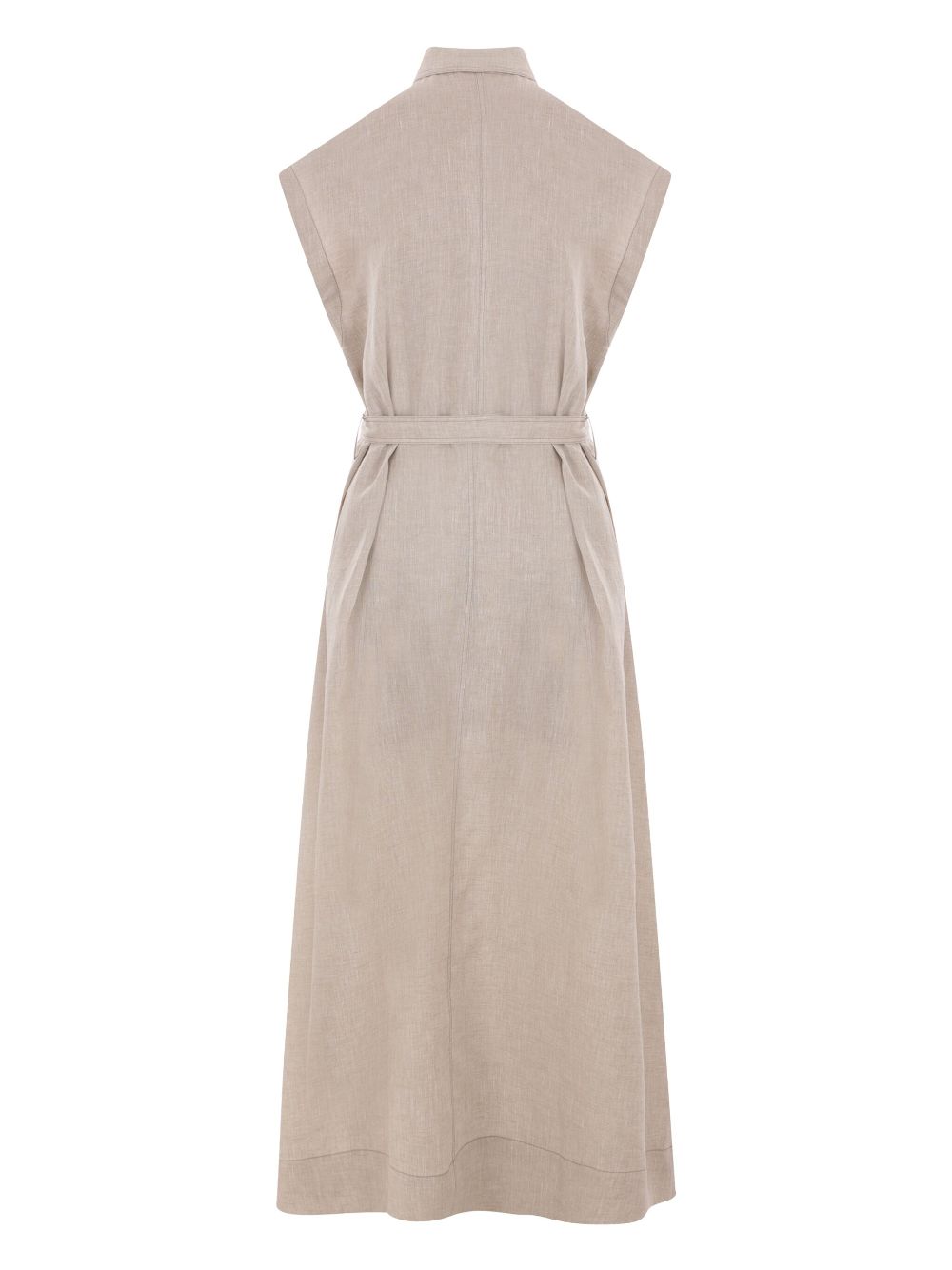 Brunello Cucinelli - Brunello Cucinelli long linen dress - Dresses