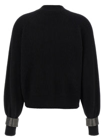 BRUNELLO CUCINELLI - BRUNELLO CUCINELLI - Monile cuff cardigan - Women’s Knitwear