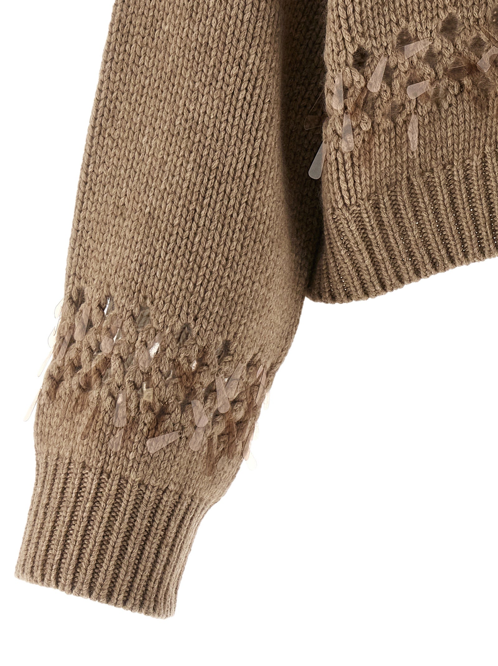 BRUNELLO CUCINELLI - BRUNELLO CUCINELLI - Drop sequin sweater - Women’s Knitwear
