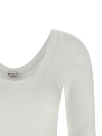 BRUNELLO CUCINELLI - BRUNELLO CUCINELLI - T-shirt Monile - Women’s Tops