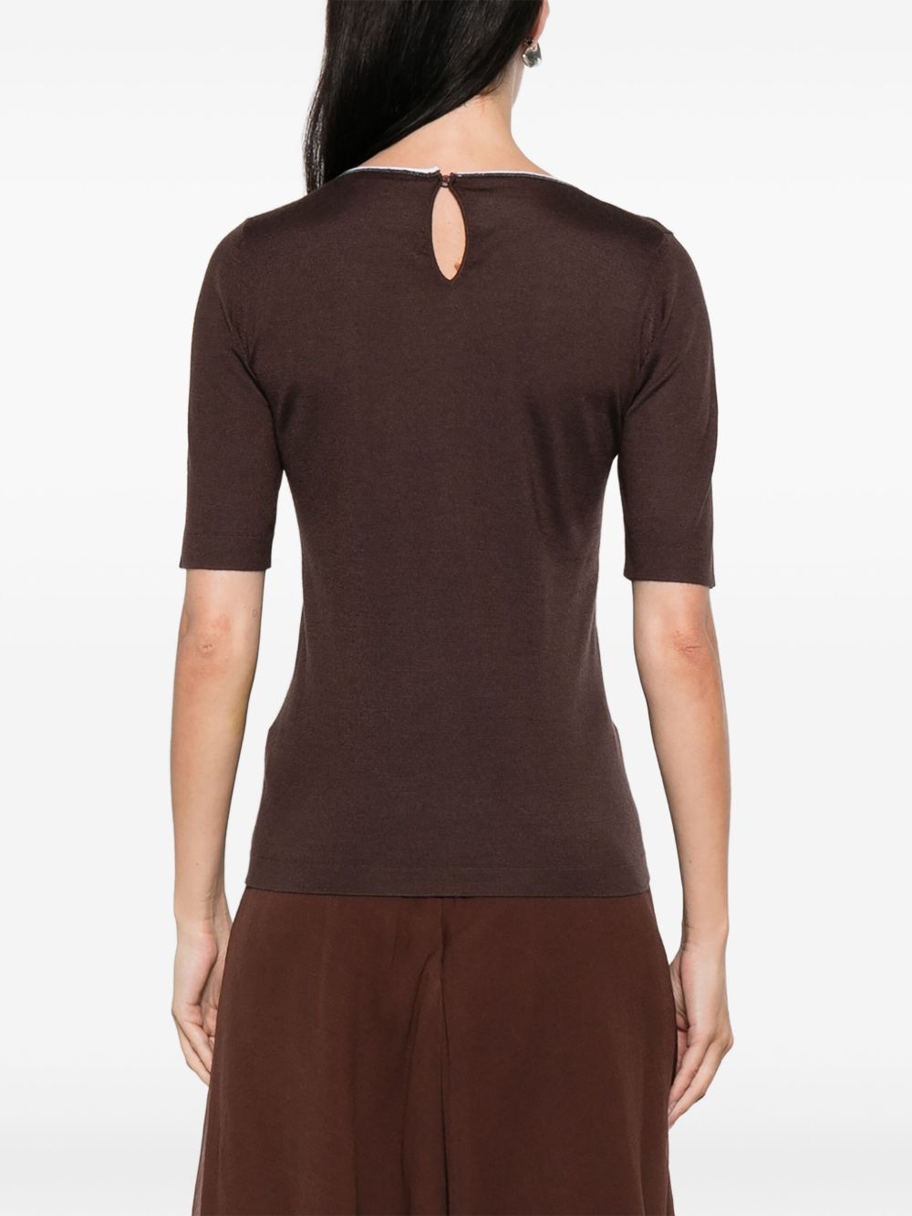 Brunello Cucinelli - Brunello Cucinelli Sweaters Brown - Topwear