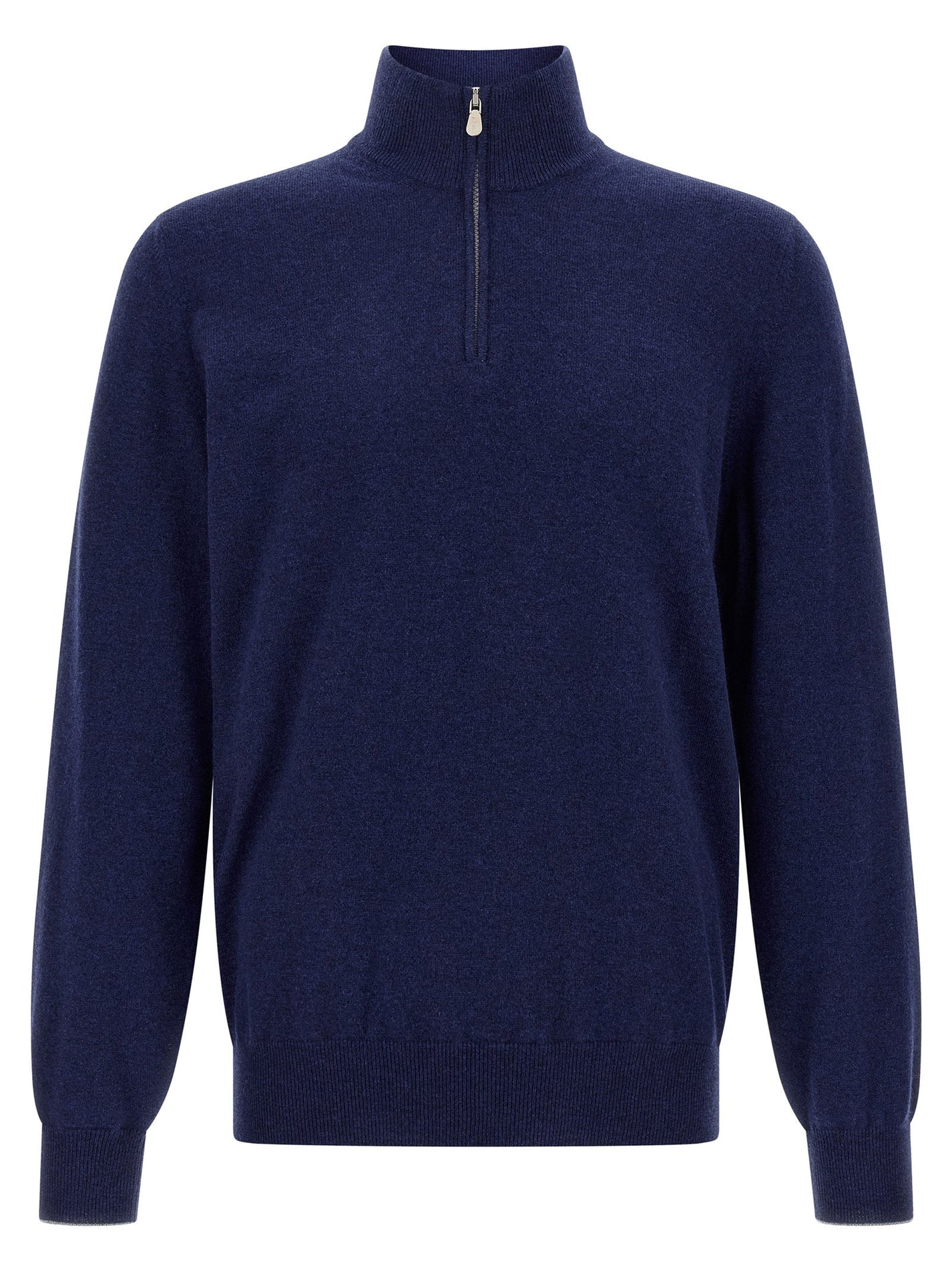 BRUNELLO CUCINELLI - BRUNELLO CUCINELLI - Half-zip sweater - Men’s Knitwear