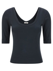 BRUNELLO CUCINELLI - BRUNELLO CUCINELLI - T-shirt Monile - Women’s Tops