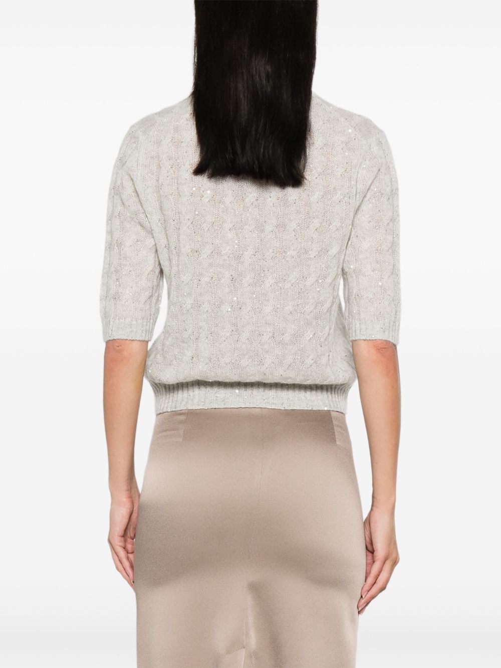 Brunello Cucinelli - Brunello Cucinelli Sweaters Grey - Topwear