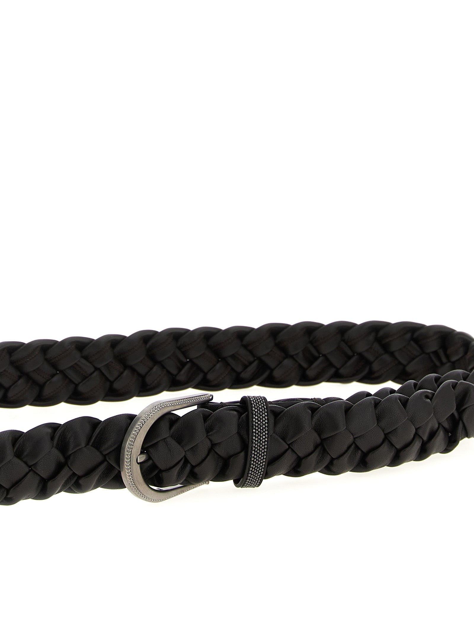 BRUNELLO CUCINELLI - BRUNELLO CUCINELLI - Jewel buckle belt - Women’s Accessories