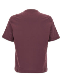 BRUNELLO CUCINELLI - BRUNELLO CUCINELLI - Double layer t-shirt - Men’s Tops