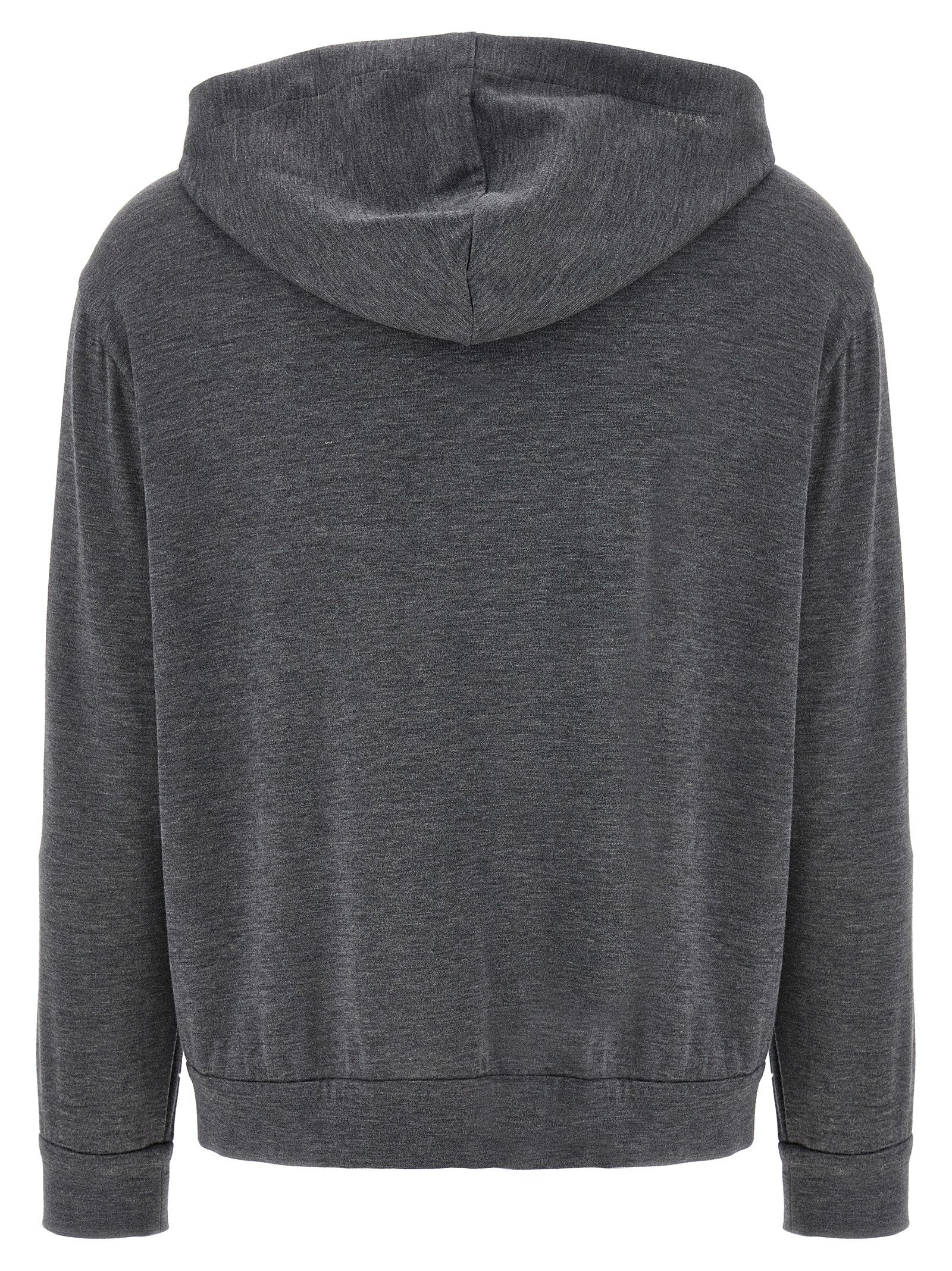 BRUNELLO CUCINELLI - BRUNELLO CUCINELLI - ’Precious Zipper Pull’ Hoodie - Women’s Sweatshirts