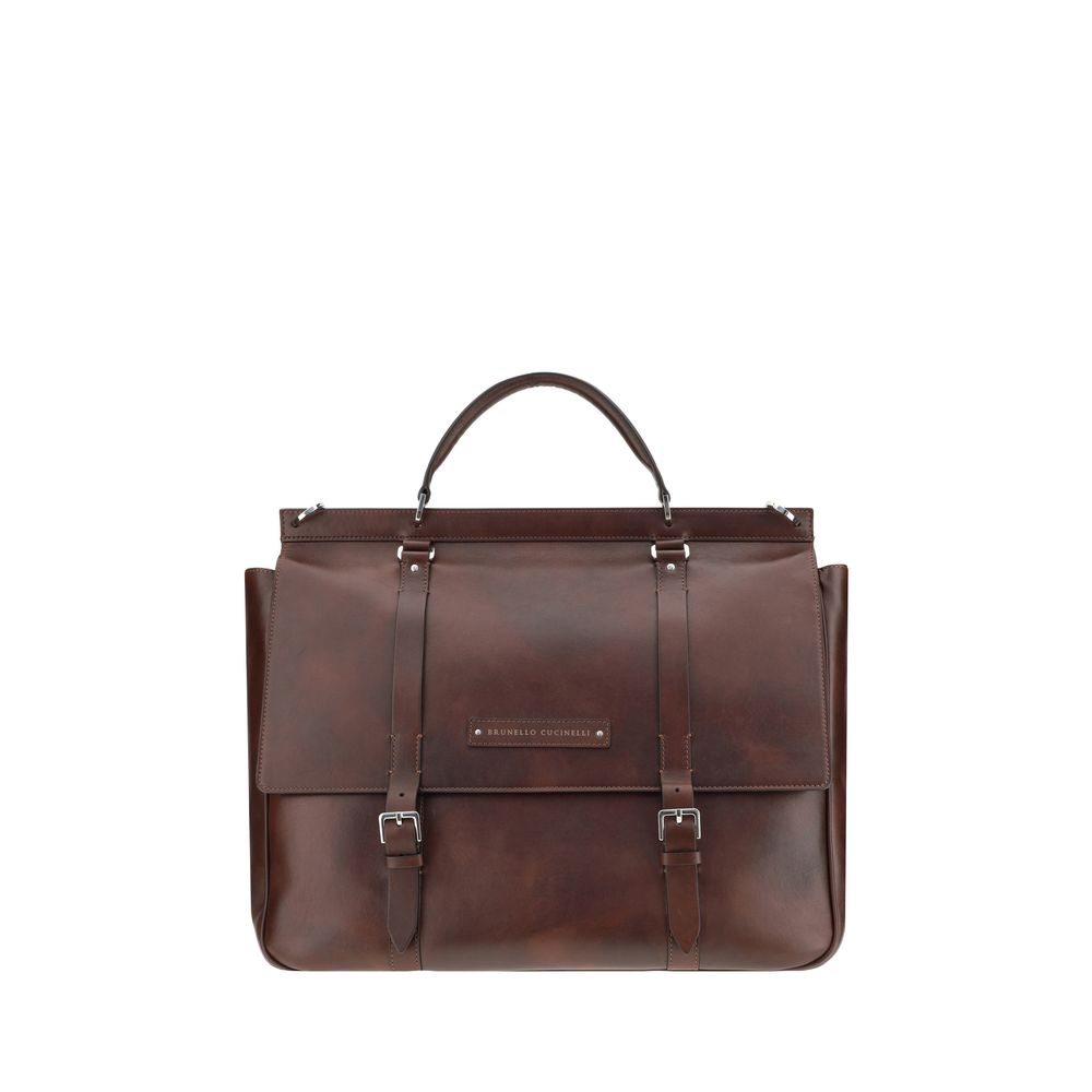 Brunello Cucinelli - Brunello Cucinelli Leather Travel Bag - Men’s Bags