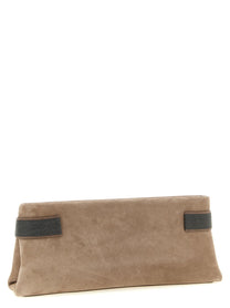 BRUNELLO CUCINELLI - BRUNELLO CUCINELLI - ’Essence’ pouch - Women’s Bags