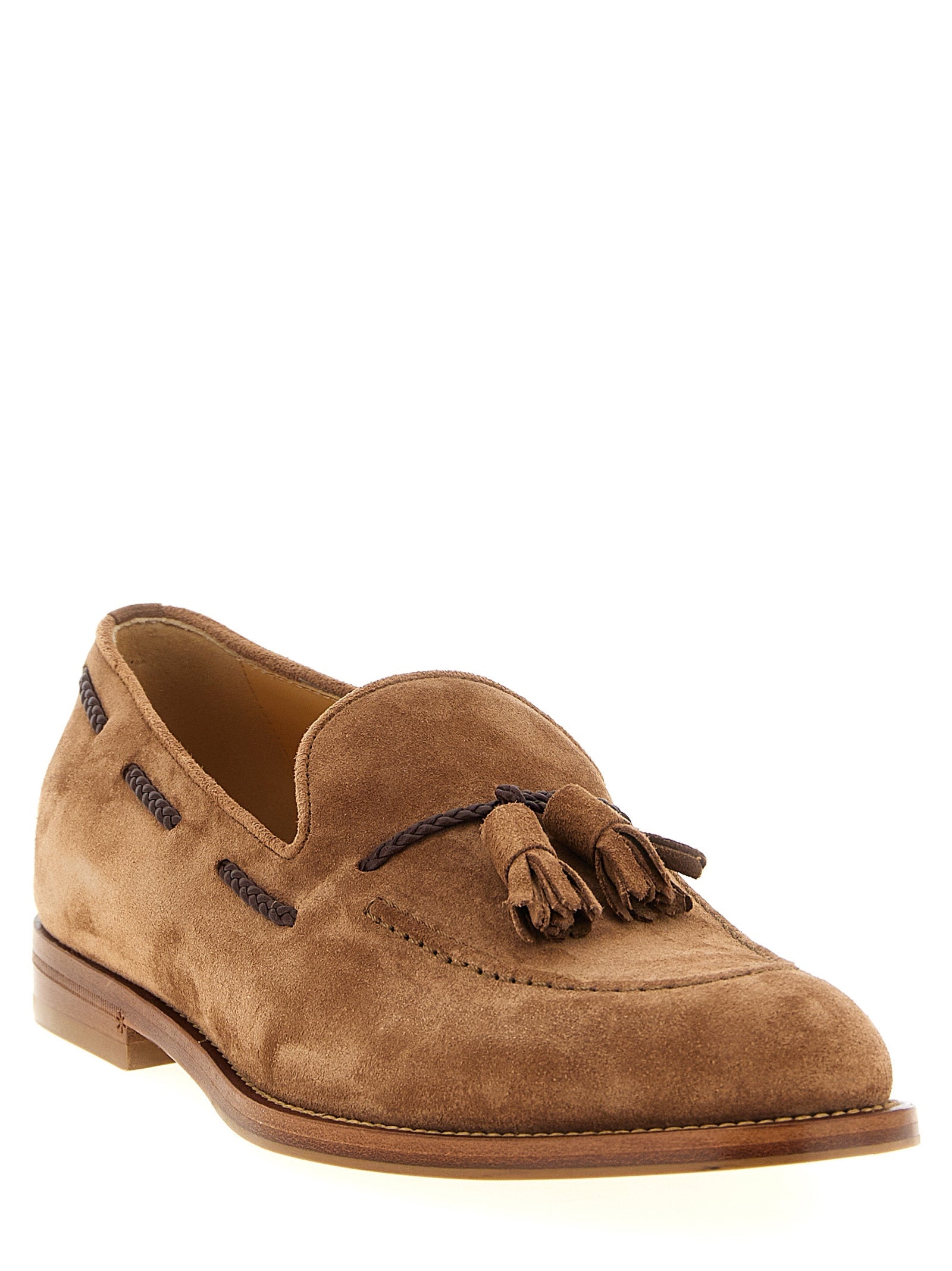 BRUNELLO CUCINELLI - BRUNELLO CUCINELLI - Suede loafers - Men’s Shoes