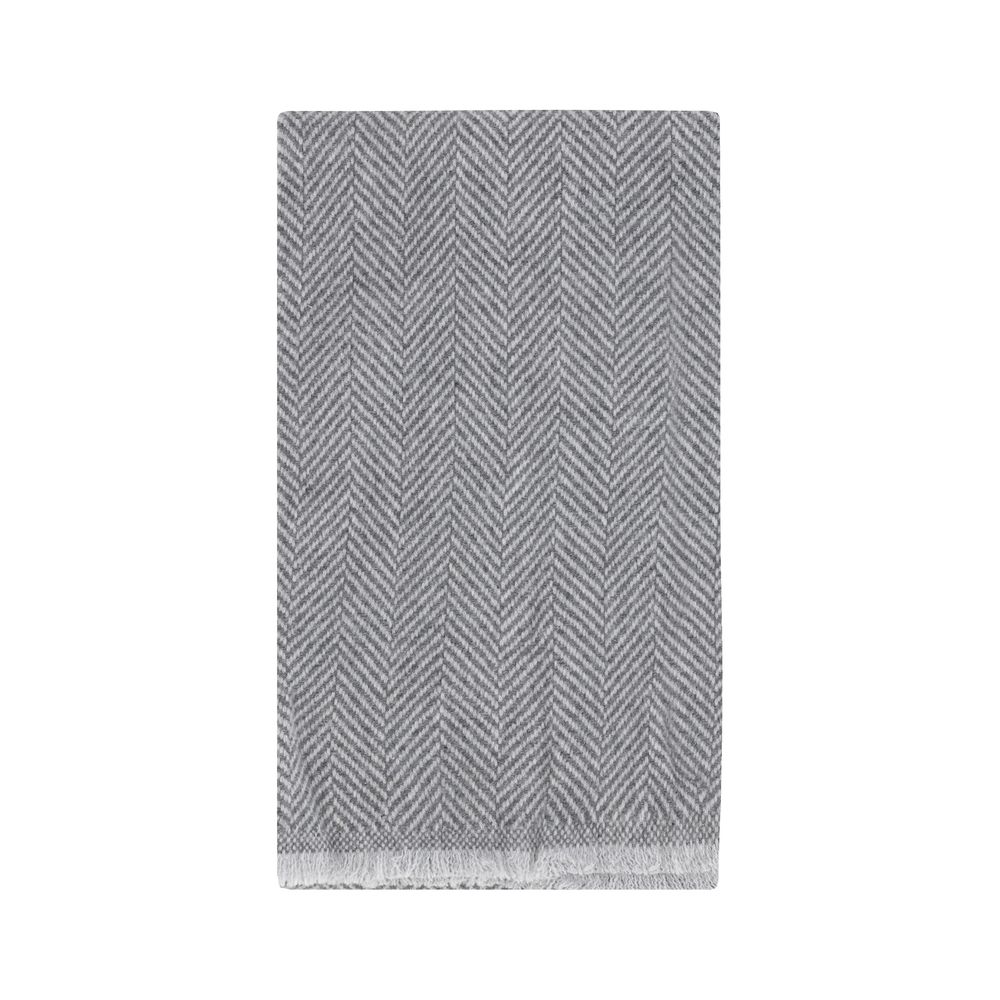 Brunello Cucinelli - Brunello Cucinelli Cashmere Herringbone Scarf - Men’s Accessories
