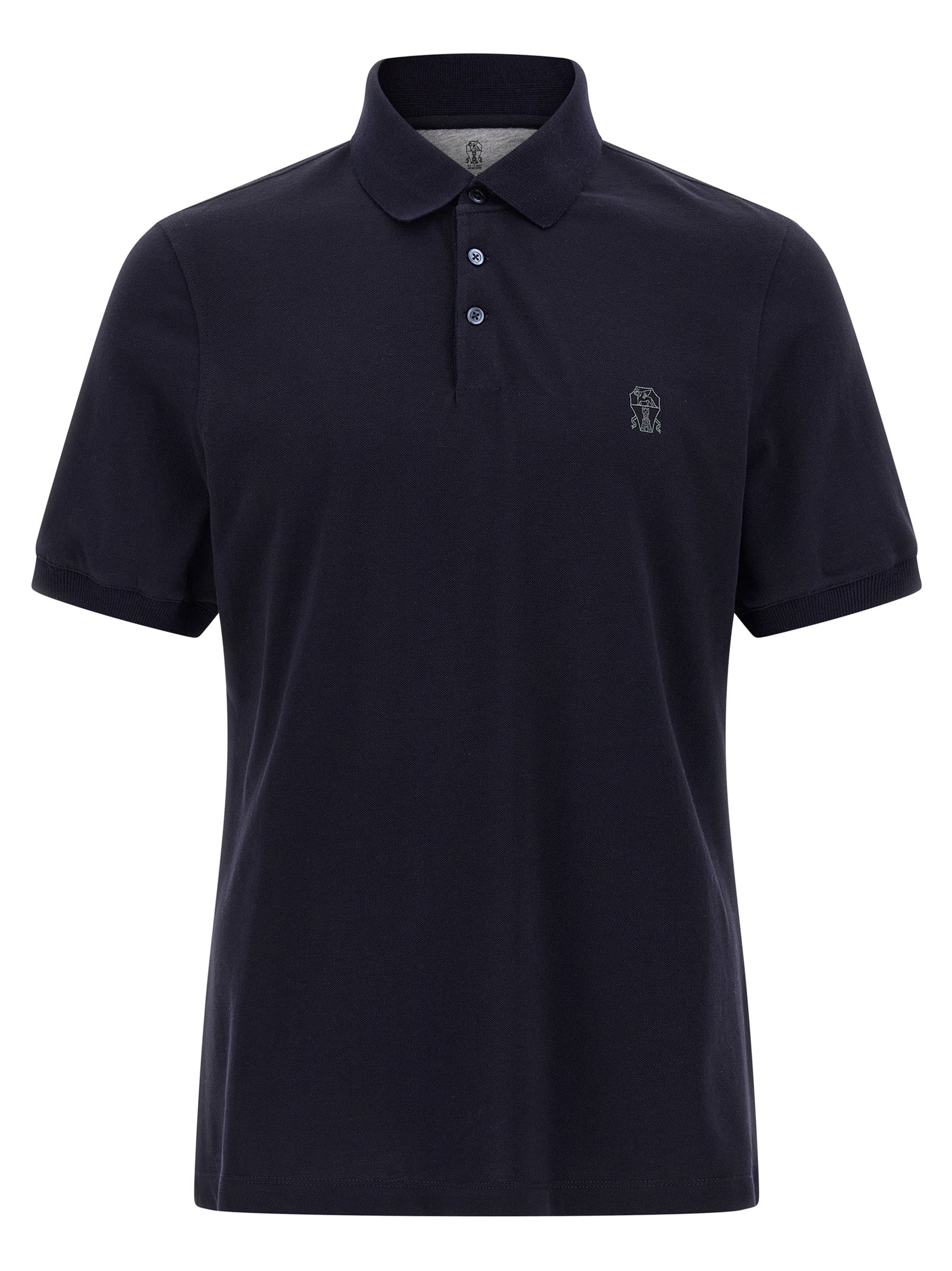 BRUNELLO CUCINELLI - BRUNELLO CUCINELLI - Piqué polo shirt - Men’s Tops