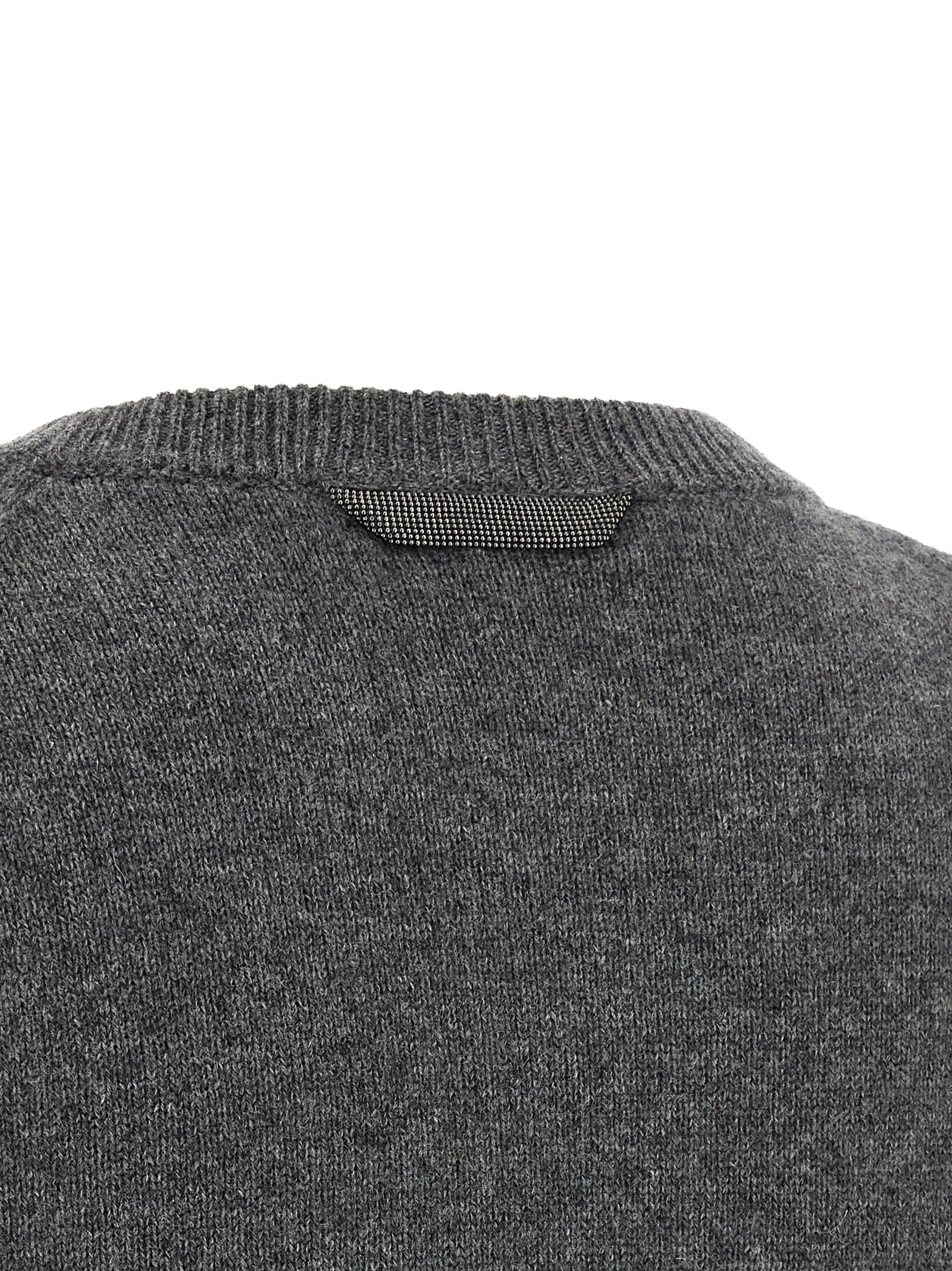 BRUNELLO CUCINELLI - BRUNELLO CUCINELLI - Monile cashmere sweater - Women’s Knitwear