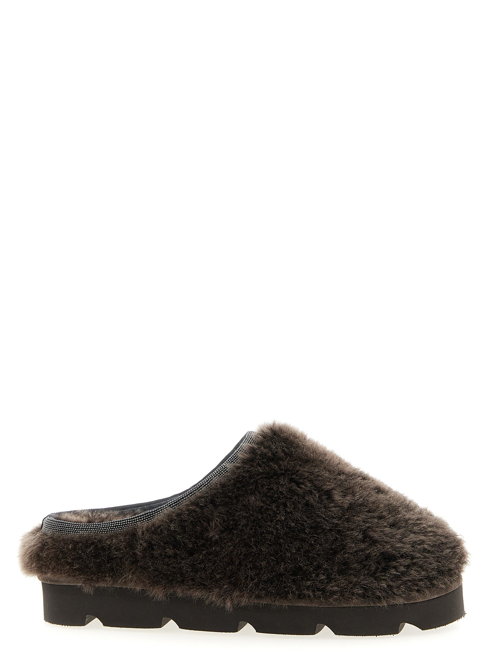 BRUNELLO CUCINELLI - BRUNELLO CUCINELLI - Monile sherling sabots - Women’s Shoes