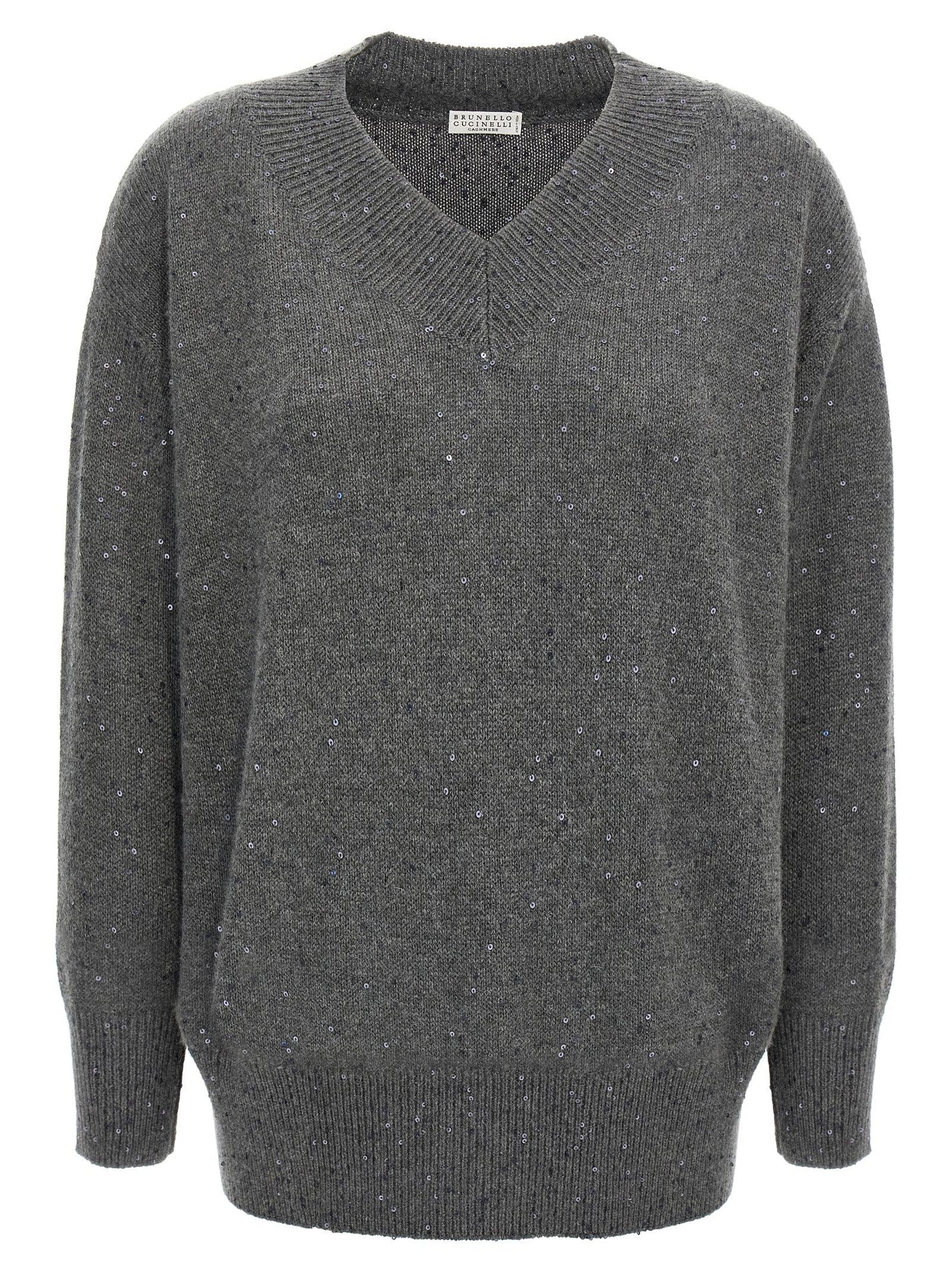 BRUNELLO CUCINELLI - BRUNELLO CUCINELLI - Sequin sweater - Women’s Knitwear