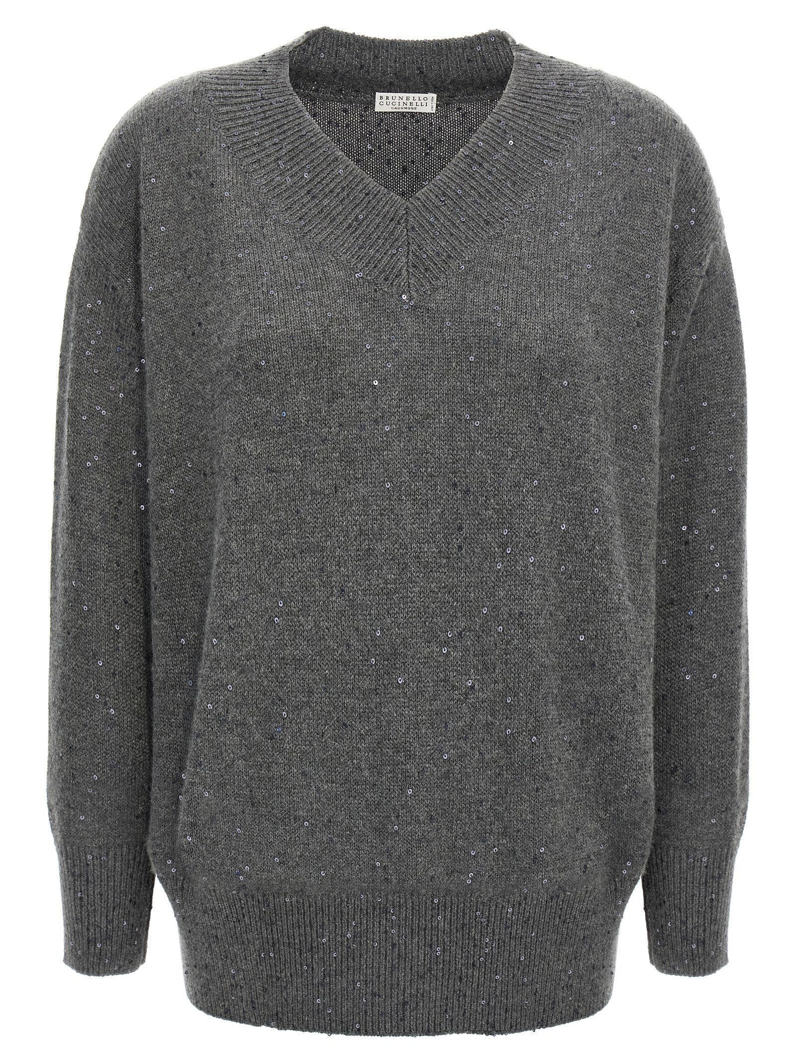 BRUNELLO CUCINELLI - BRUNELLO CUCINELLI - Sequin sweater - Women’s Knitwear