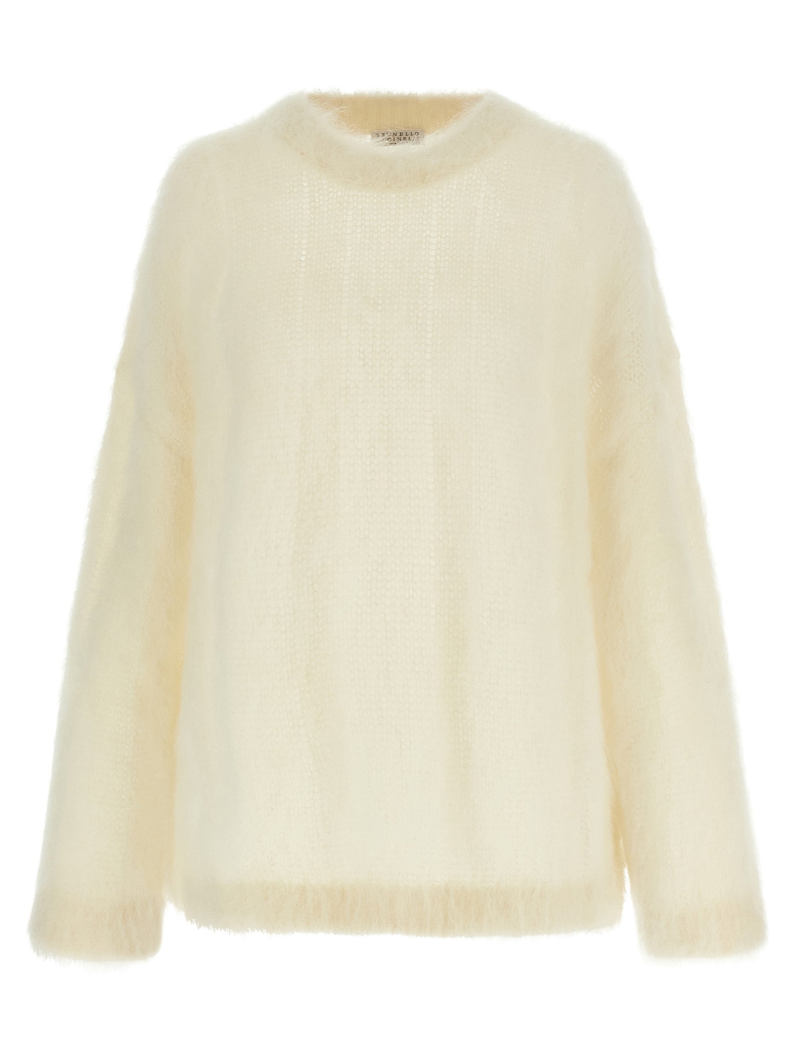 BRUNELLO CUCINELLI - BRUNELLO CUCINELLI - Mohair silk sweater - Women’s Knitwear
