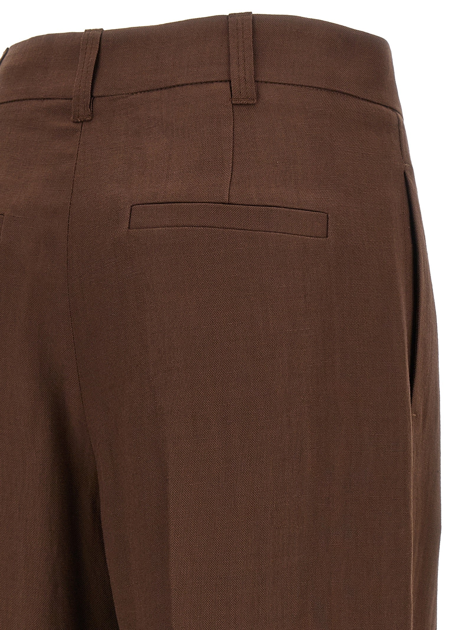 BRUNELLO CUCINELLI - BRUNELLO CUCINELLI - Linen trousers - Women’s Pants