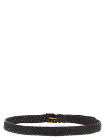 BRUNELLO CUCINELLI - BRUNELLO CUCINELLI - Braided leather belt - Men’s Accessories