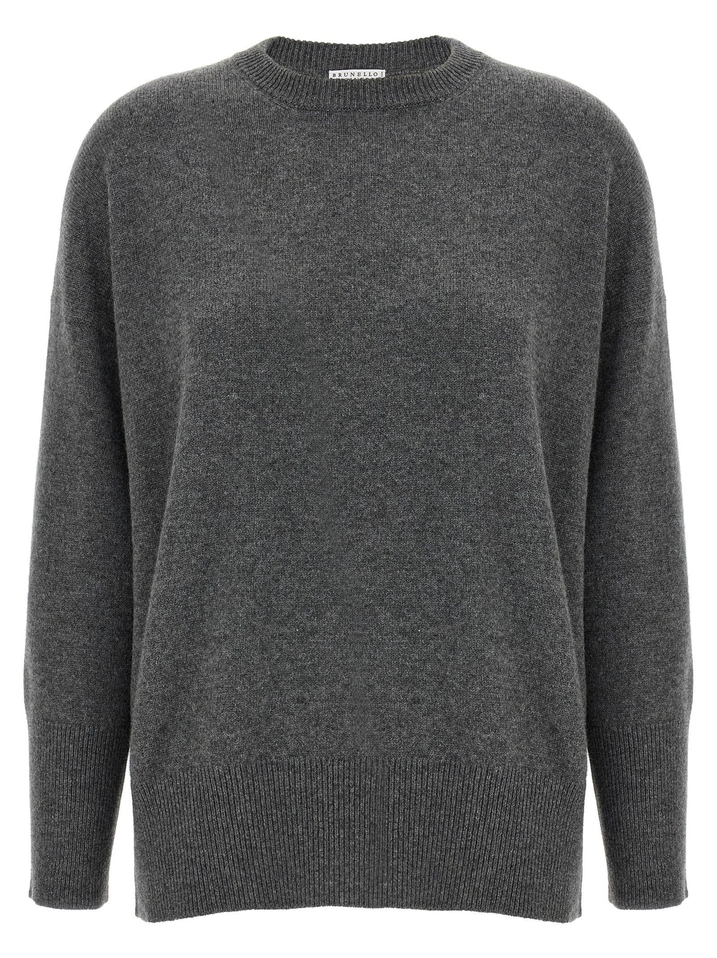 BRUNELLO CUCINELLI - BRUNELLO CUCINELLI - Monile cashmere sweater - Women’s Knitwear