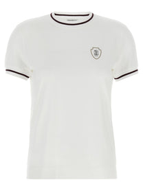 BRUNELLO CUCINELLI - BRUNELLO CUCINELLI - Logo patch t-shirt - Women’s Tops