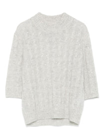 Brunello Cucinelli - Brunello Cucinelli Sweaters Grey - Topwear