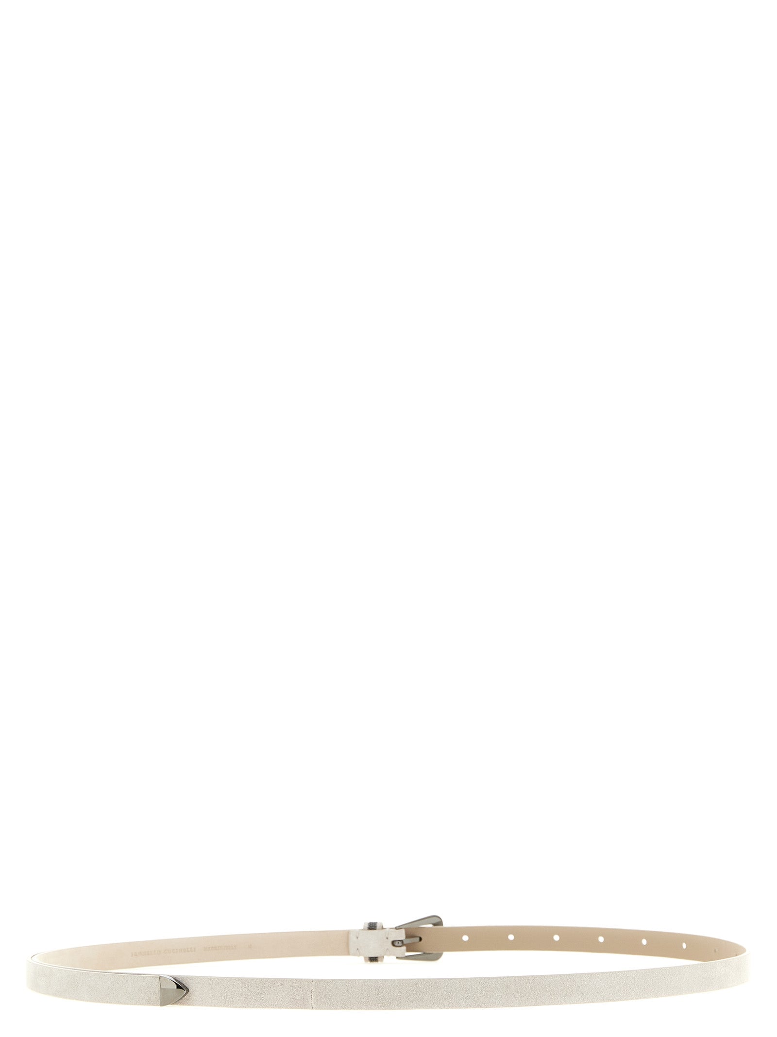 BRUNELLO CUCINELLI - BRUNELLO CUCINELLI - Monile suede belt - Women’s Accessories