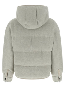 BRUNELLO CUCINELLI - BRUNELLO CUCINELLI - Lame wool down jacket - Women’s Outerwear