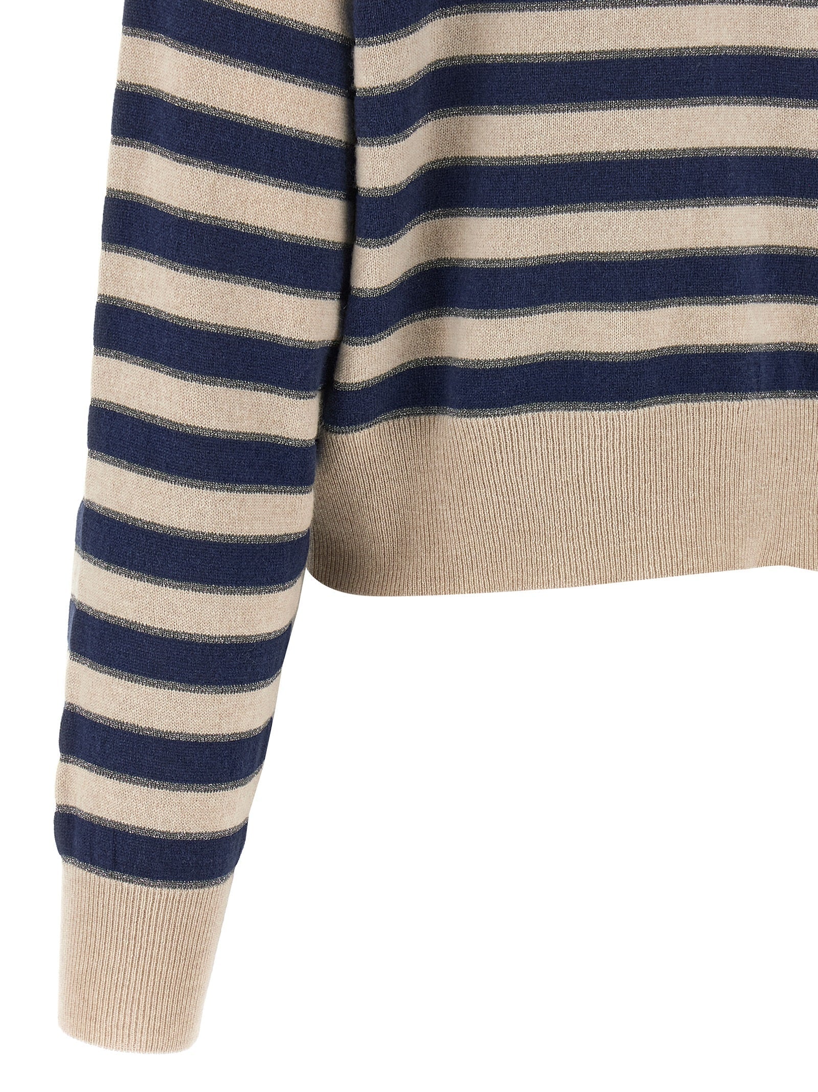 BRUNELLO CUCINELLI - BRUNELLO CUCINELLI - ’Sparkling Stripes’ cardigan - Women’s Knitwear