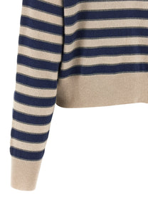BRUNELLO CUCINELLI - BRUNELLO CUCINELLI - ’Sparkling Stripes’ cardigan - Women’s Knitwear