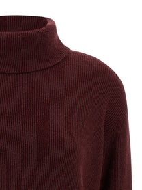 BRUNELLO CUCINELLI - BRUNELLO CUCINELLI - English coast turtleneck sweater - Women’s Knitwear