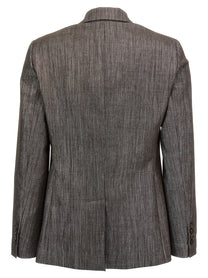 BRUNELLO CUCINELLI - BRUNELLO CUCINELLI - ’Sparkling’ blazer - Women’s Clothing