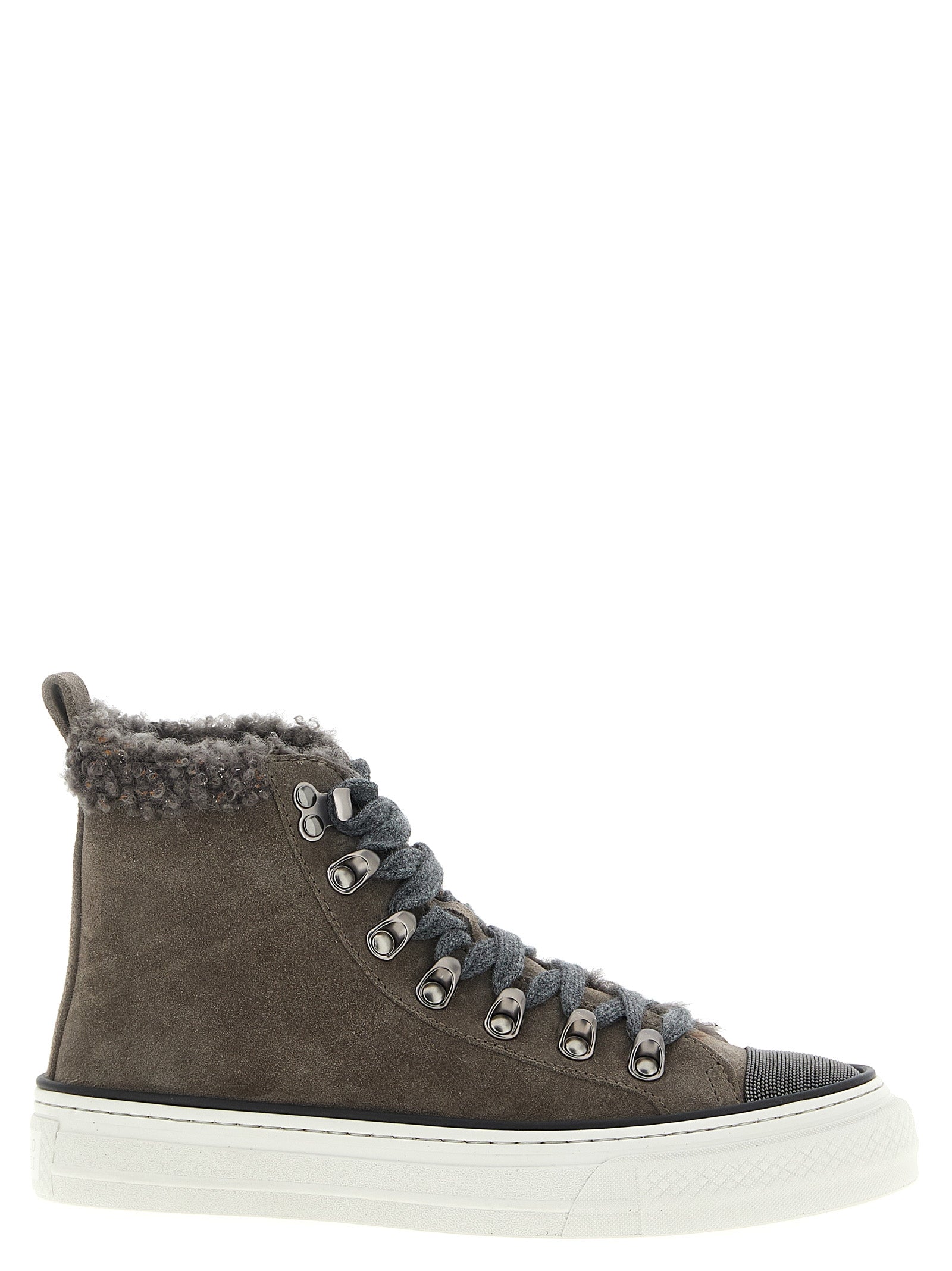 BRUNELLO CUCINELLI - BRUNELLO CUCINELLI - ’Precious Toe’ sneakers - Women’s Shoes
