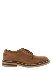 BRUNELLO CUCINELLI - BRUNELLO CUCINELLI - Suede derby - Men’s Shoes