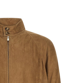 BRUNELLO CUCINELLI - BRUNELLO CUCINELLI - Suede jacket - Men’s Outerwear