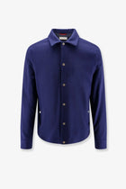 Brunello Cucinelli Men's Cashmere Jacket Blue