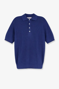 Brunello Cucinelli Men's Cotton Polo Shirt Grey