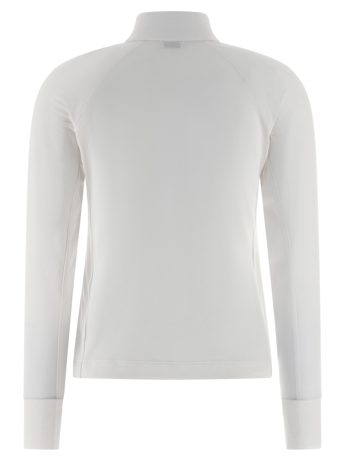 Brunello Cucinelli Precious Half Zip Sweater White, view 2