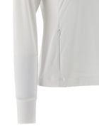 Brunello Cucinelli Precious Half Zip Sweater White, view 4