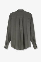 Brunello Cucinelli Women's Linen Shirt Green, view 2