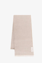 Brunello Cucinelli Women's Sparkling Linen Scarf Beige
