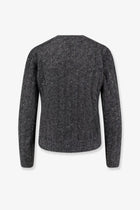 Brunello Cucinelli Women's Wool Blend Sweater Grey, view 5